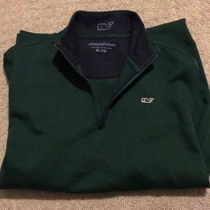 Boys XL(18) dark green Shep